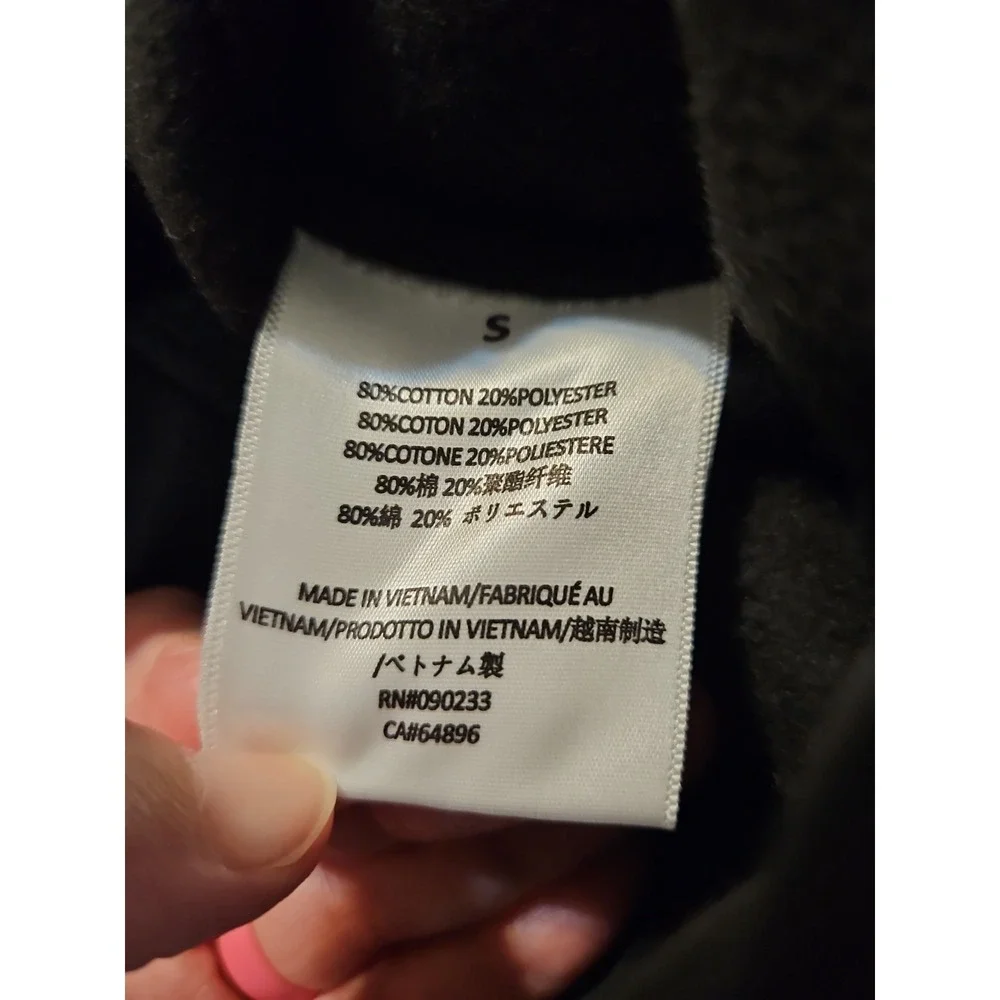 Fear of God Essentials Sweatpants Mens Small Black Fleece Jogger Logo Pants(1798